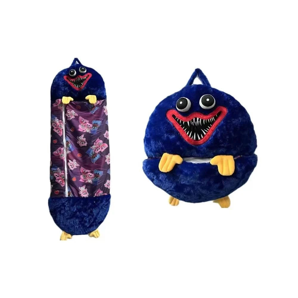 Kinderschlafsack – weicher Kuschel-Schlafsack mit Tierdesign und integ – Bolendo