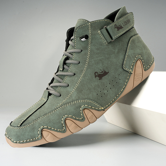 UltraShoe – Leder-Barfußschuhe mit rutschfester Sohle und ultimativem Komfort