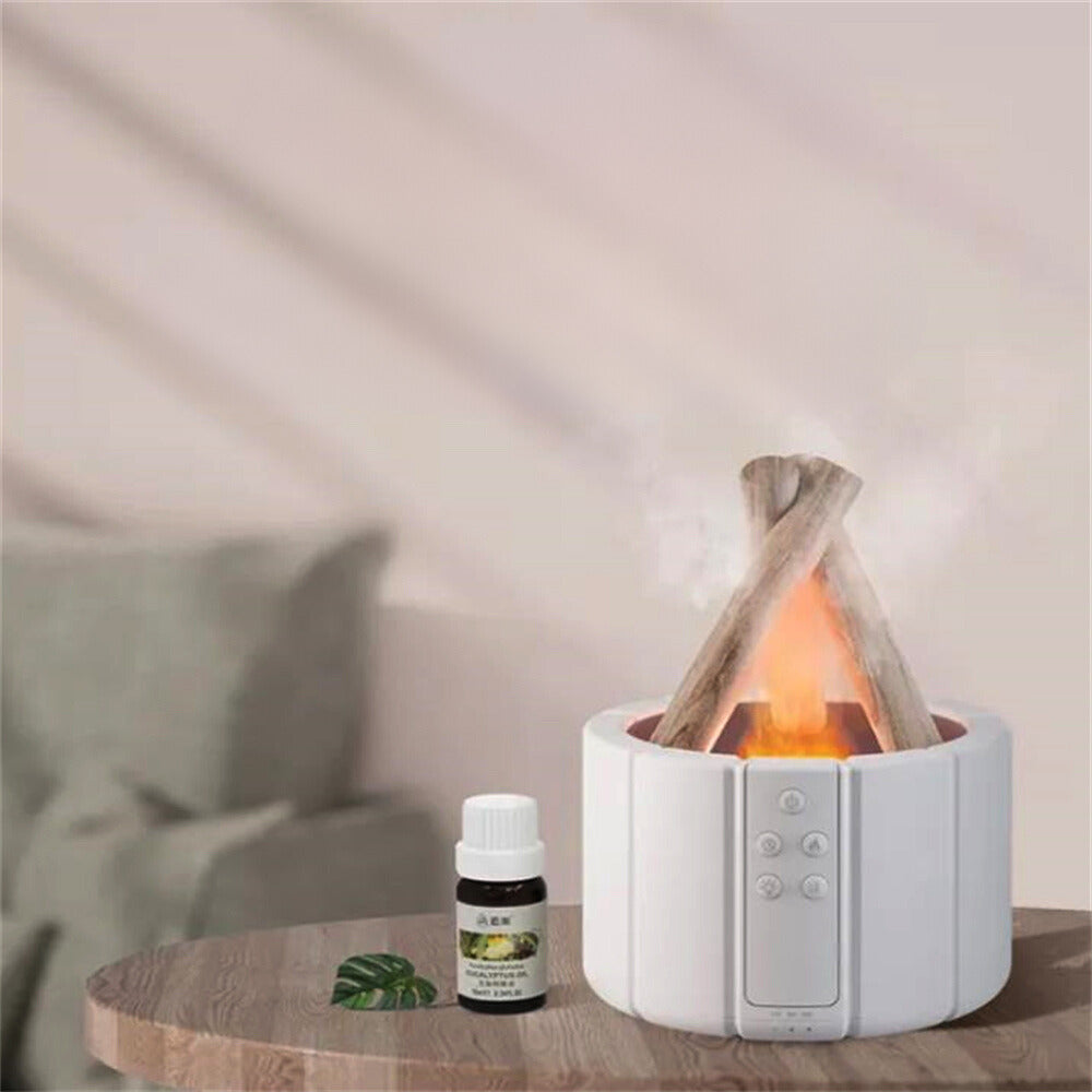 Flamme - lampe humidificateur d'air de table