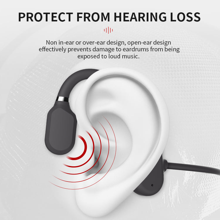 AeroLuid Bone Conduction Sportkoptelefoon – Draadloos & Waterdicht Vestragear
