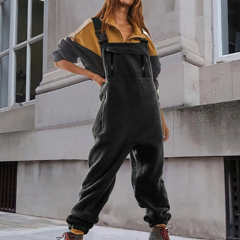 Damen Overall Mit Verstellbaren Trägern | Warm, Bequem & Vielseitig