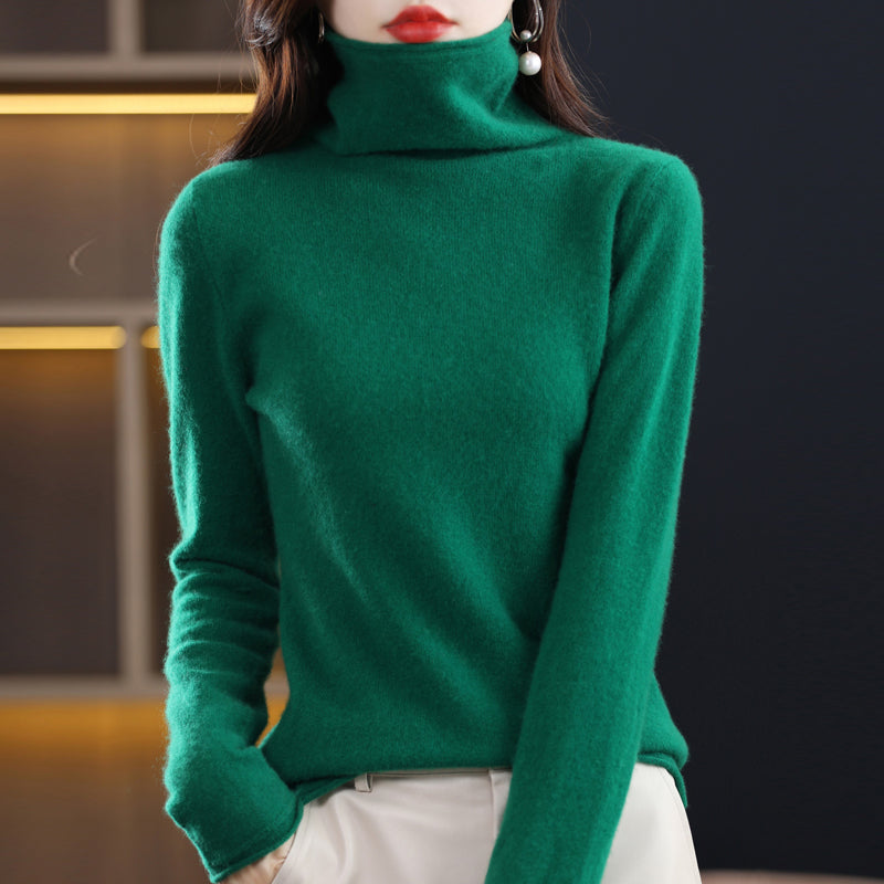 Audrey pull à col roulé – pull en laine élégant pour les jours froids