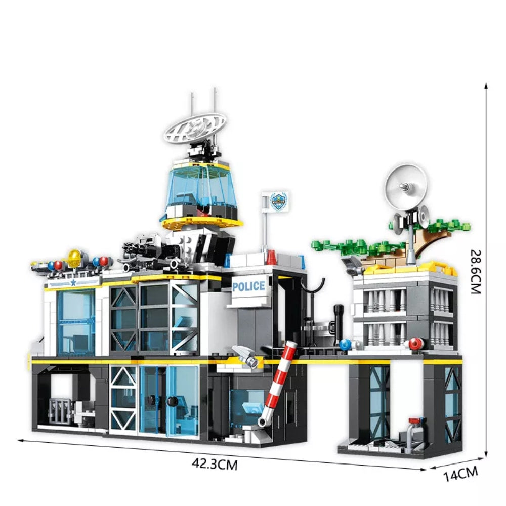CityForce politi-hold – eventyrlig byggeglæde for små helte