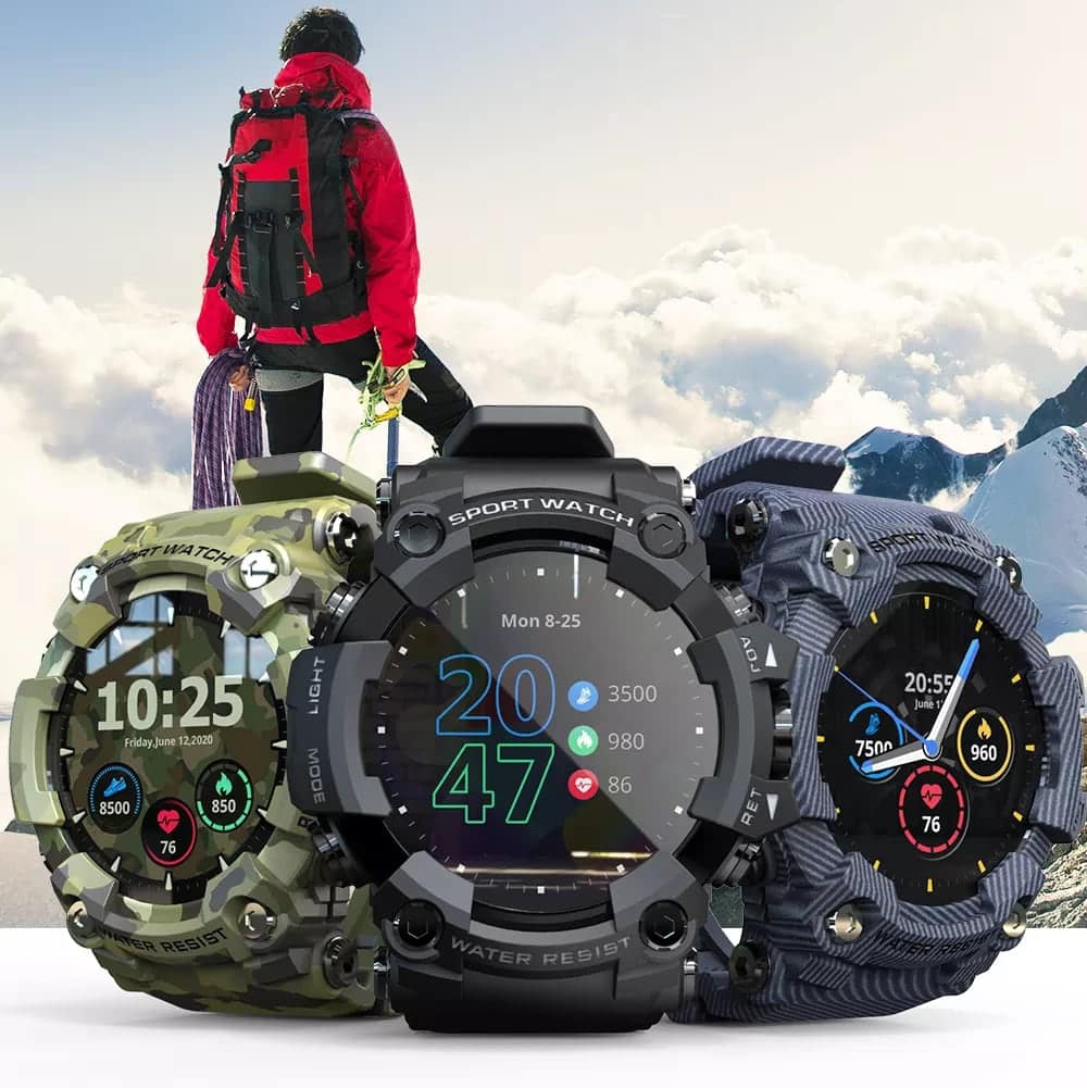 Elfire – Smartwatch robusta con Power Glass e funzioni sportive