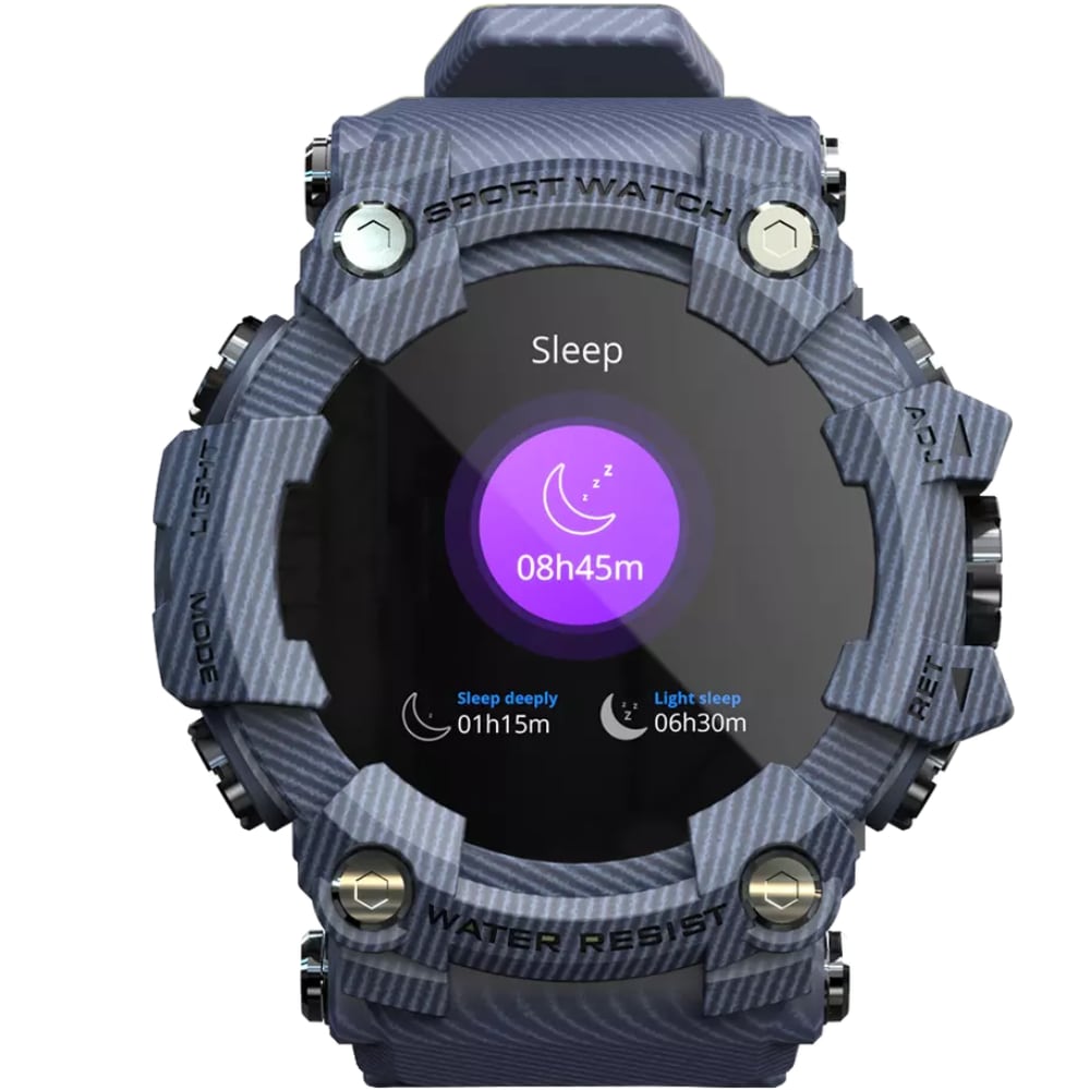 Elfire – Smartwatch robusta con Power Glass e funzioni sportive