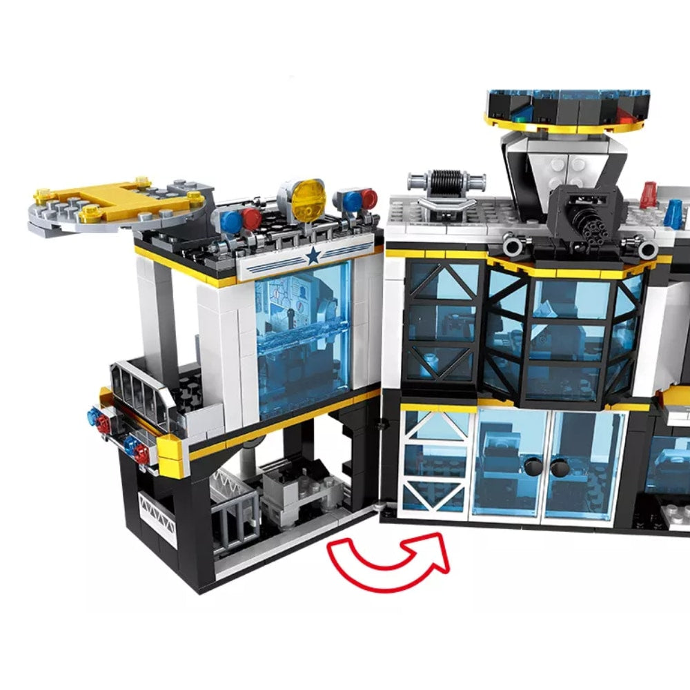 CityForce politi-hold – eventyrlig byggeglæde for små helte