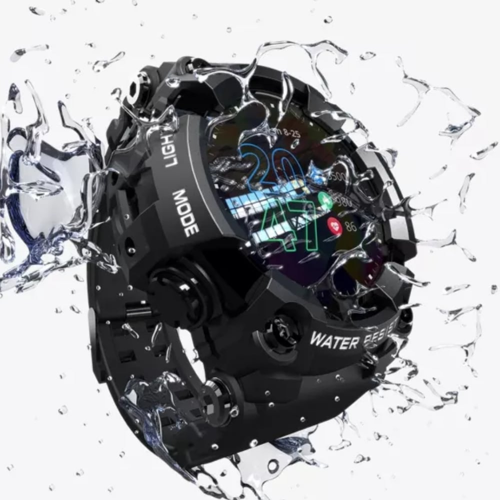 Elfire – Smartwatch robusta con Power Glass e funzioni sportive