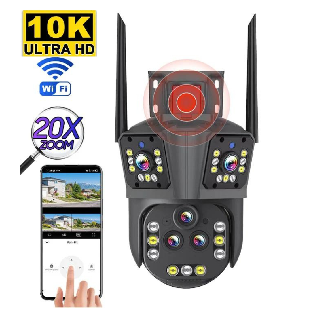 10K WLAN-Sicherheitskamera mit 20MP, 20-fachem Zoom – DualGuard Ultra 10K 0