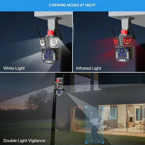 10K WLAN-Sicherheitskamera mit 20MP, 20-fachem Zoom – DualGuard Ultra 10K 3