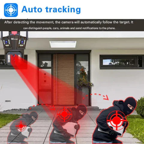 10K WLAN-Sicherheitskamera mit 20MP, 20-fachem Zoom – DualGuard Ultra 10K 5