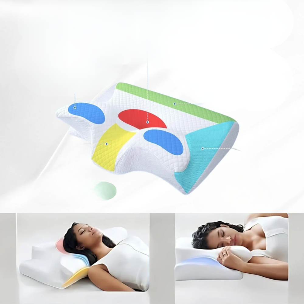 Polštář SpineSupport - ergonomický design pro pohodlný spánek