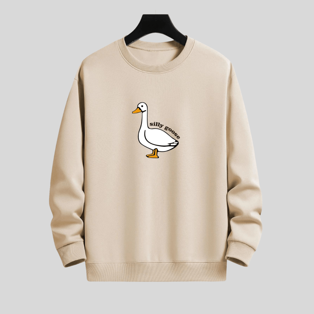 Zanomi – Silly Goose Mikina Unisex – Pohodlná s hravým potiskem