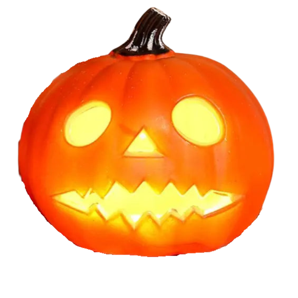 PumpkinGlow – LED dýňová lampa vodotěsná pro venkovní Halloween dekoraci