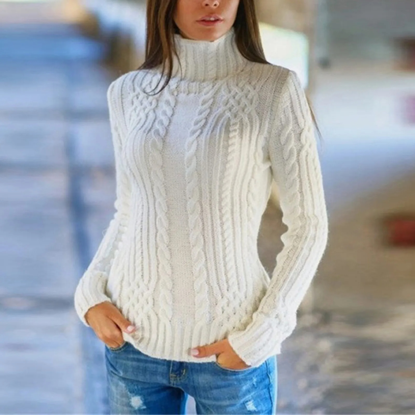 Maglione Yelko | Maglione casual da donna con mezza cerniera | Comfort e stile versatile
