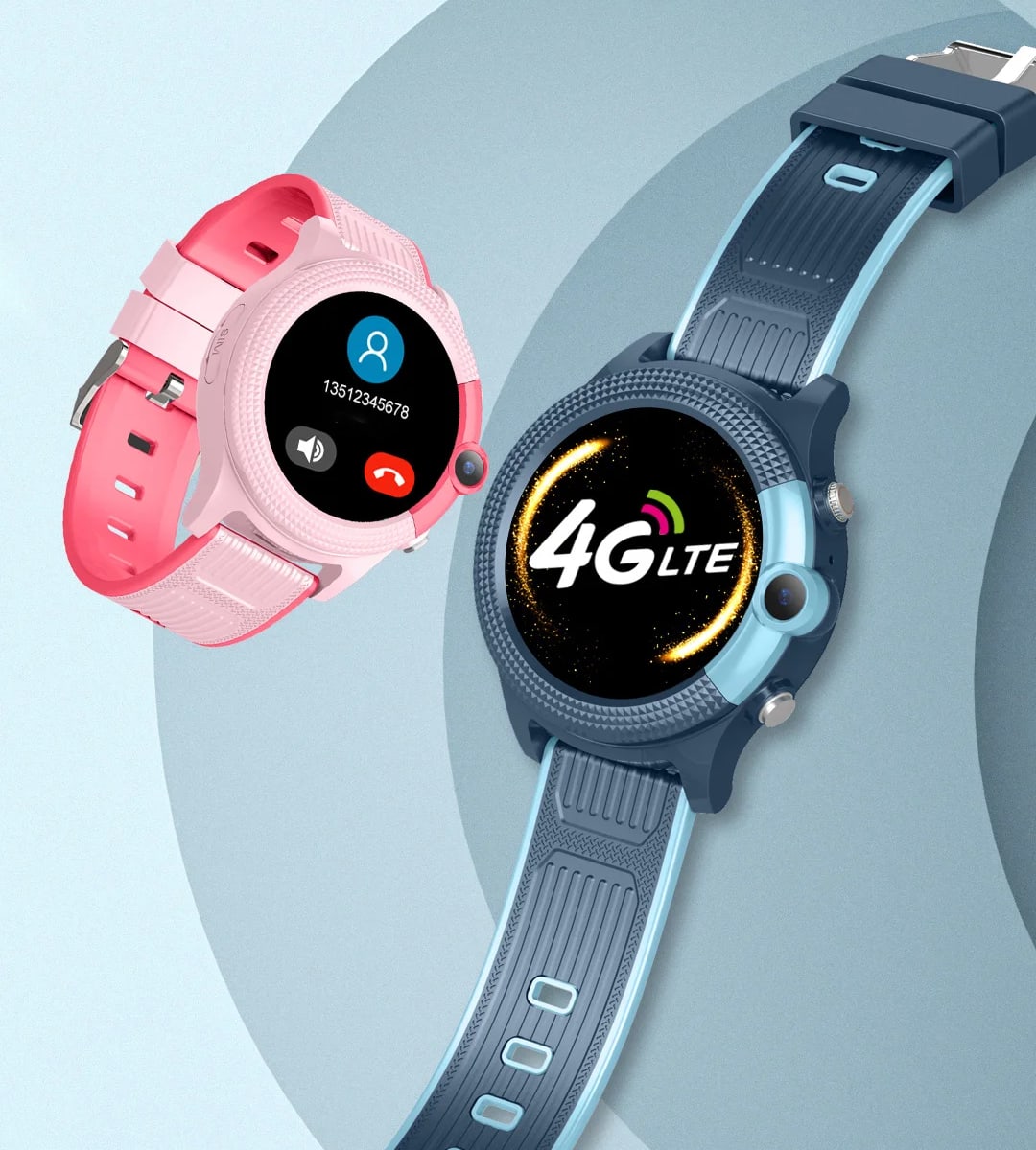 SmartKid Elite – Montre connectée pour enfants avec GPS, caméra et carte SIM