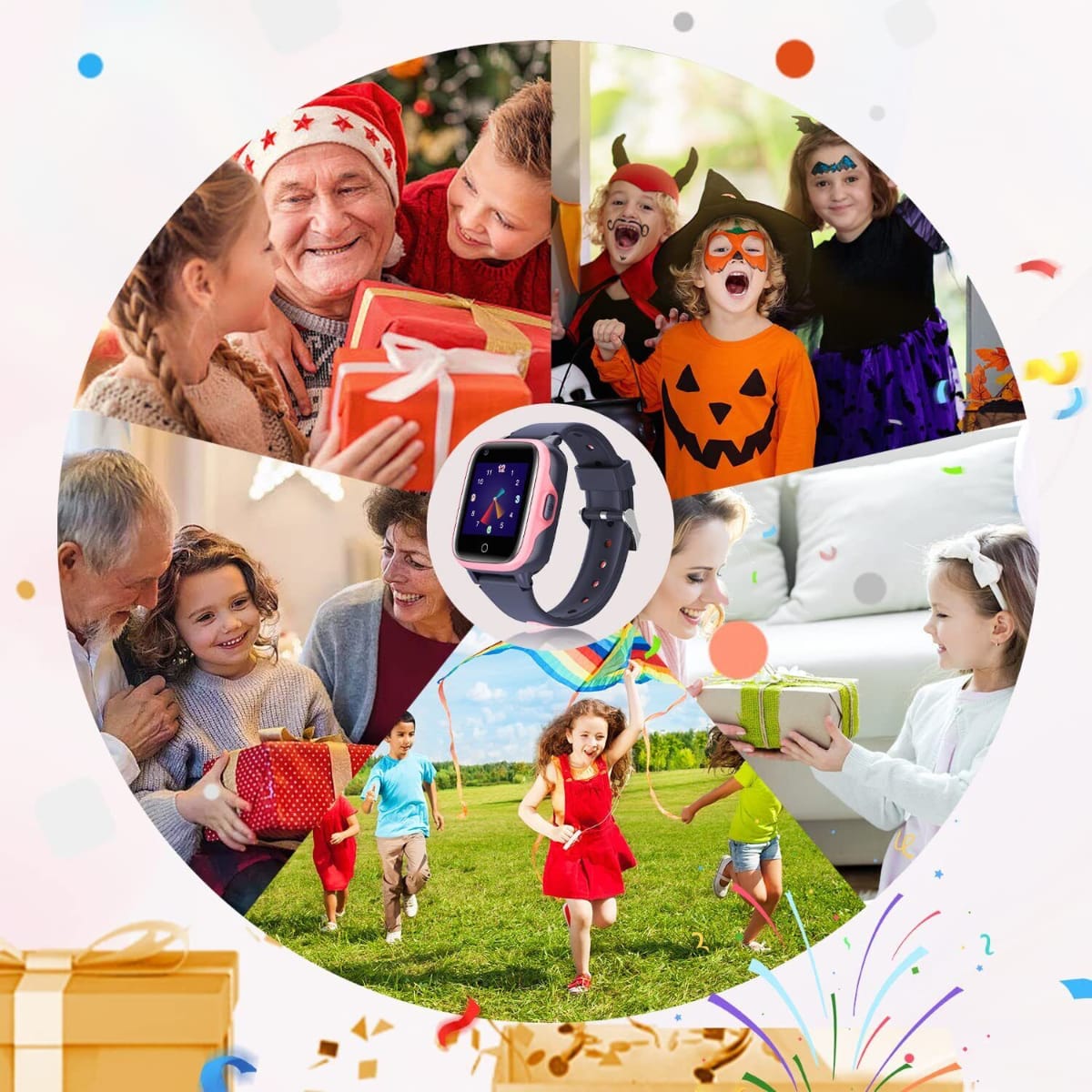 SmartKid Pro – Smartwatch per bambini con SIM, GPS e fotocamera