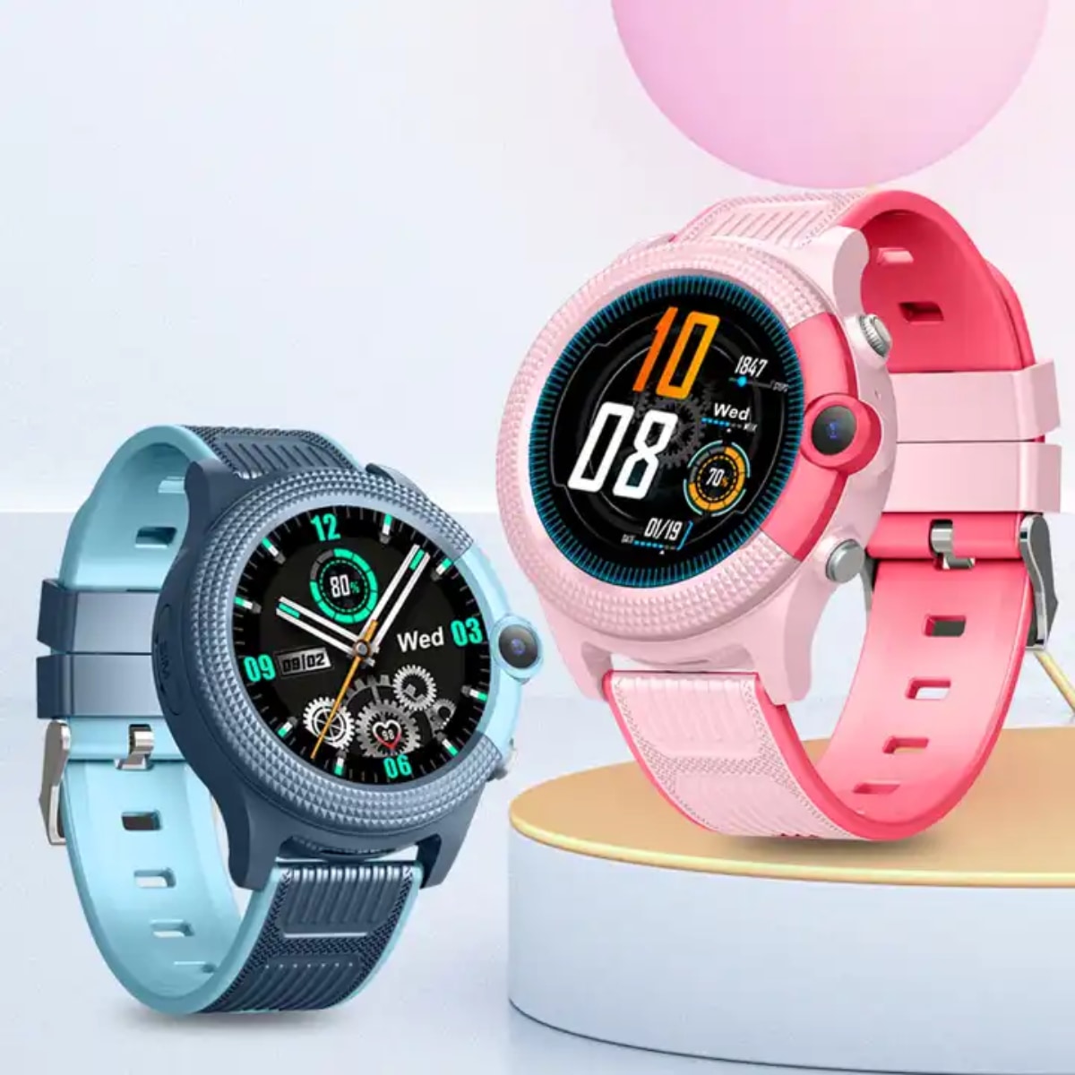 SmartKid Elite – Montre connectée pour enfants avec GPS, caméra et carte SIM