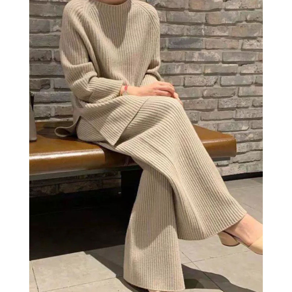 Pletená súprava pre dámy – Jednoduchá elegancia na každú príležitosť