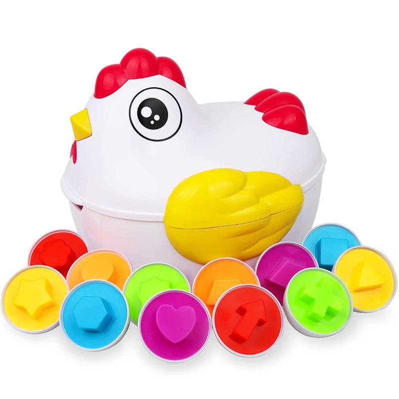 Puzzle créatif d'œufs pour enfants - Set de puzzle EggCiting