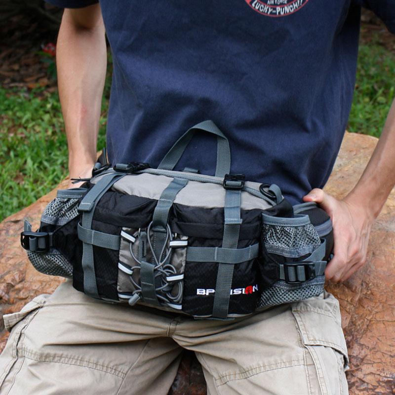 Outdoor dobrodružná crossbody taška - praktická taška s viacerými priehradkami
