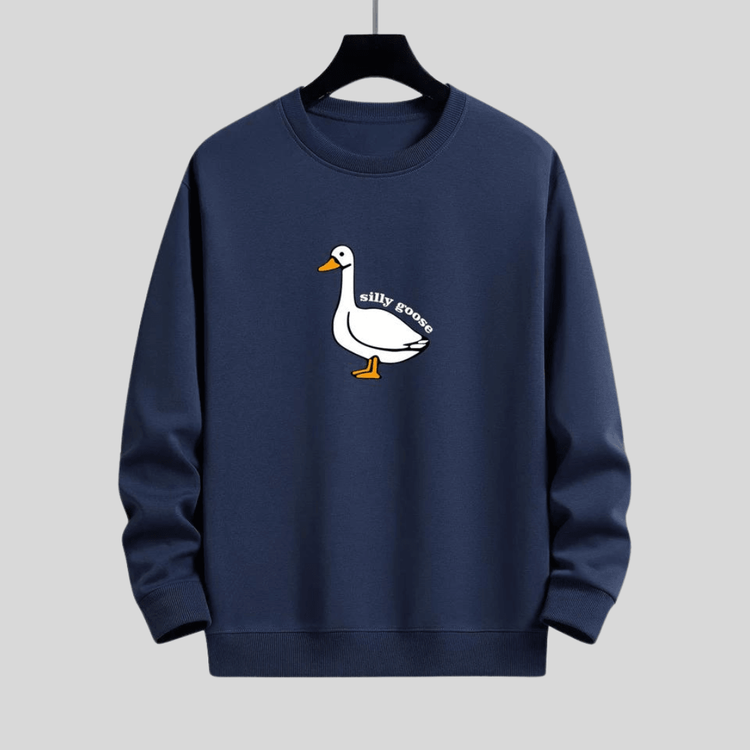 Zanomi – Silly Goose Mikina Unisex – Pohodlná s hravým potiskem