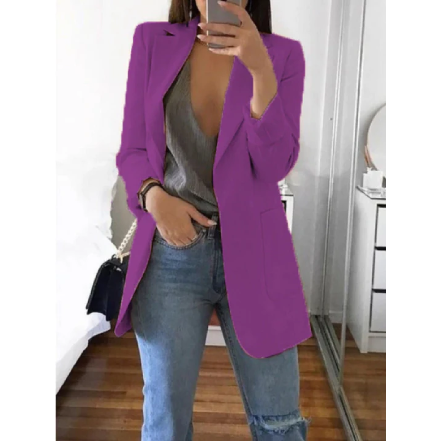 Blazer moderno e elegante in vestibilità slim - Azalea