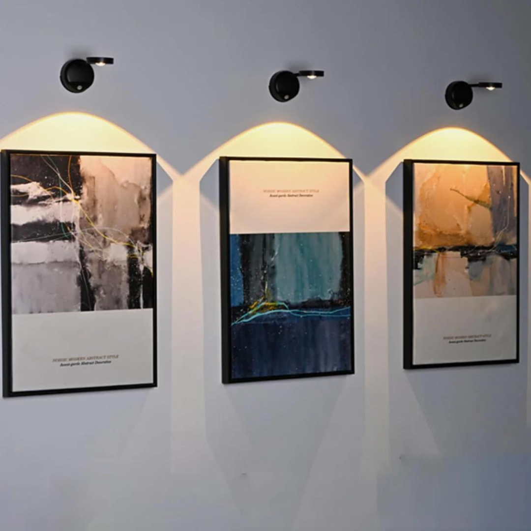 Bezdrôtový LED reflektor - otočný o 360° a stmievateľný s pohybovým senzorom