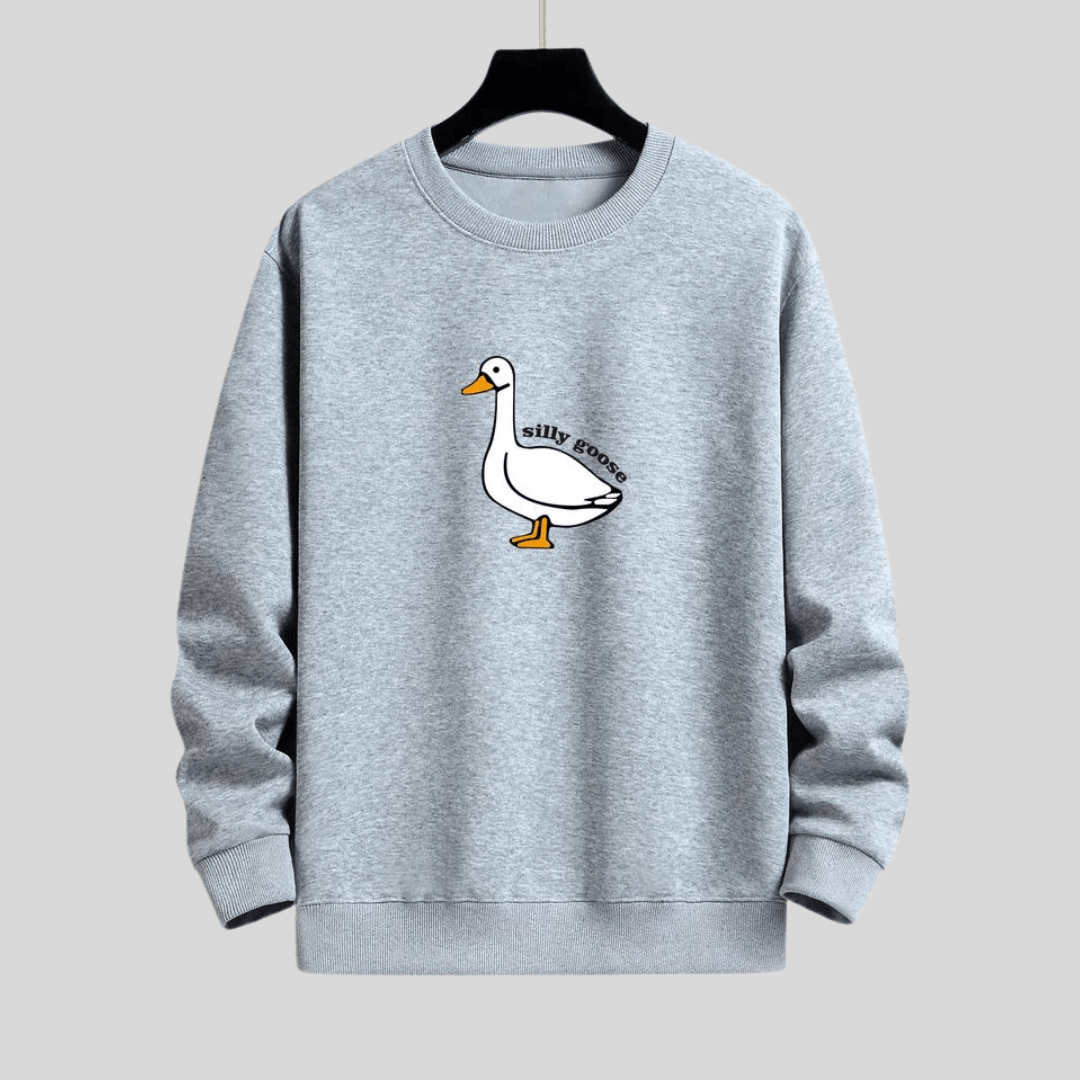 Zanomi – Silly Goose Mikina Unisex – Pohodlná s hravým potiskem