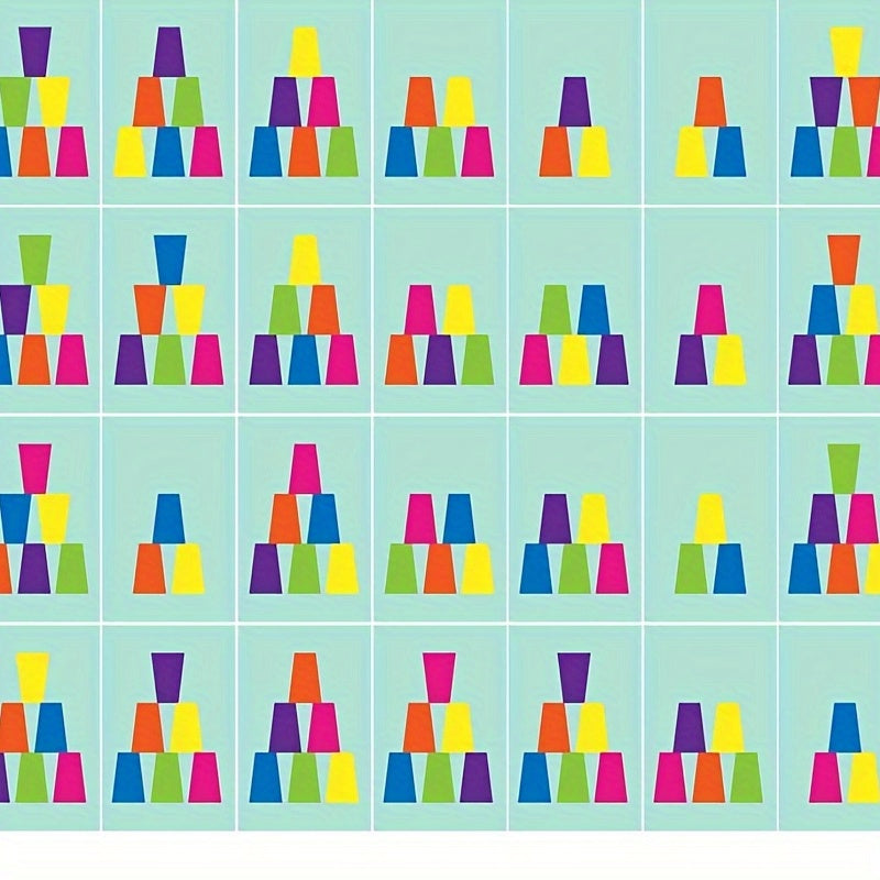 Pedagogická skládací puzzle hra s kelímky - StackSmart