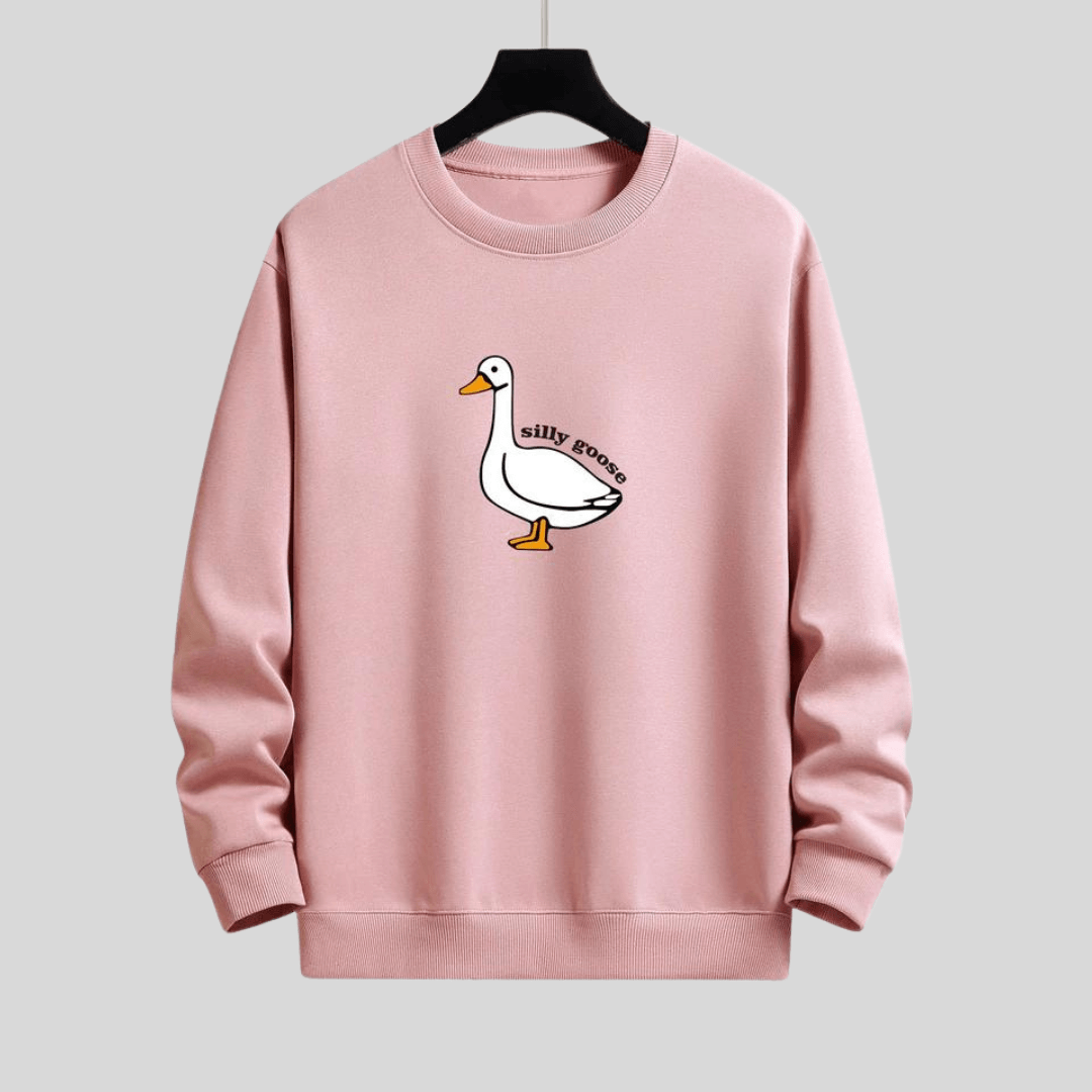 Zanomi – Silly Goose Mikina Unisex – Pohodlná s hravým potiskem