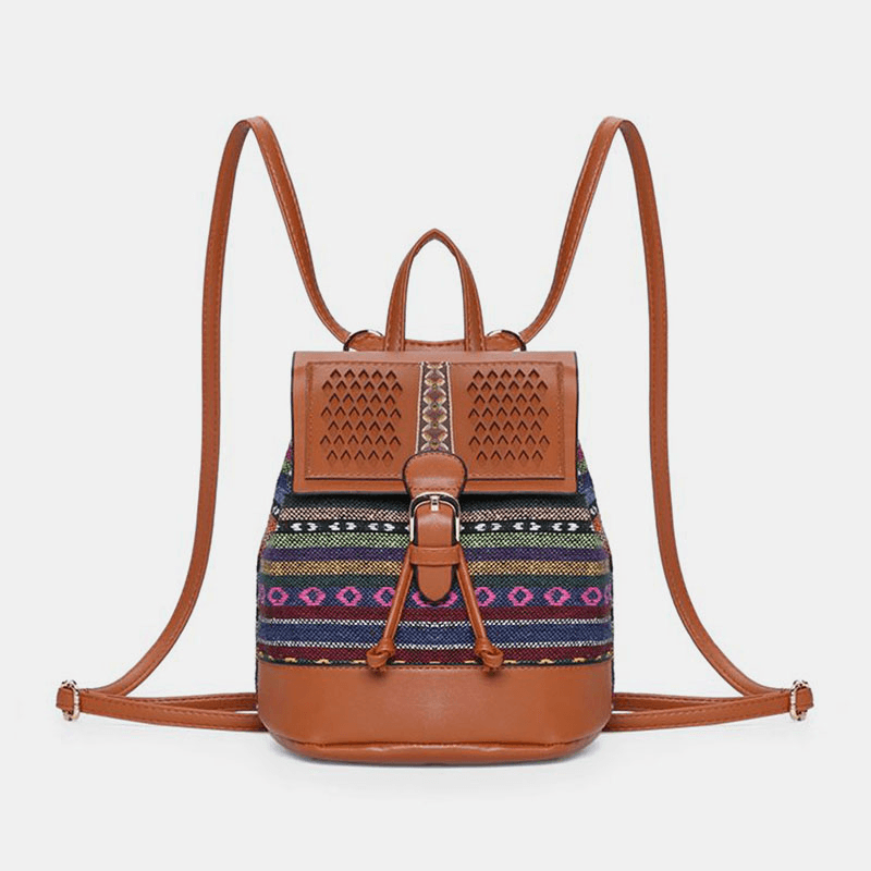 Bolendo Aetha - Rucksack für Frauen mit geometrischem Muster