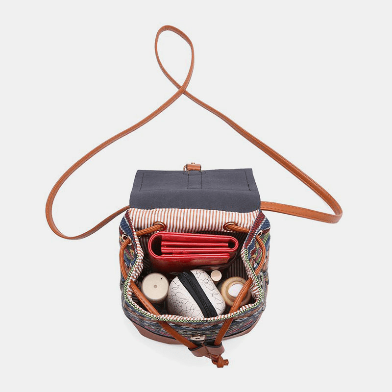 Bolendo Aetha - Rucksack für Frauen mit geometrischem Muster