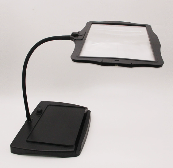 LED tafelloupe met USB-oplading – Verstelbaar voor lezen & precisiewerk
