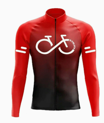 Radtrikot Set Herren – Atmungsaktiv, Langarm & Elastisches Fahrraddesign