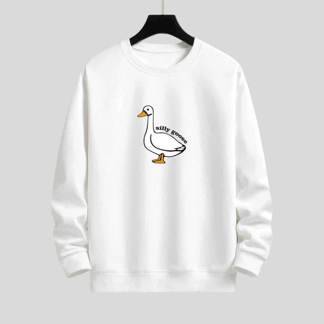 Zanomi – Silly Goose Mikina Unisex – Pohodlná s hravým potiskem