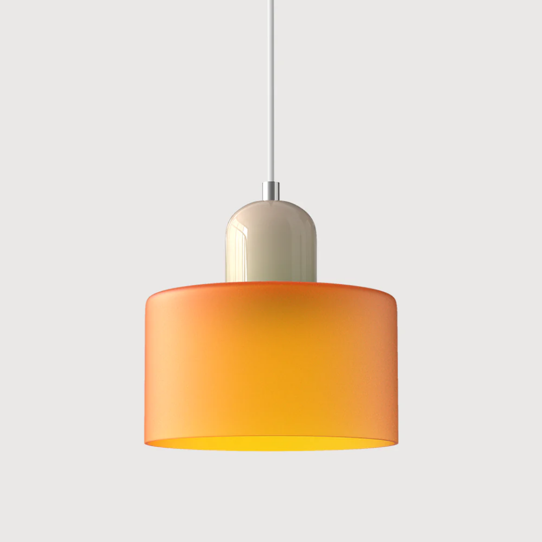 Retro-Hängelampe – Vintage-Design, Glasschirm & E27-Fassung