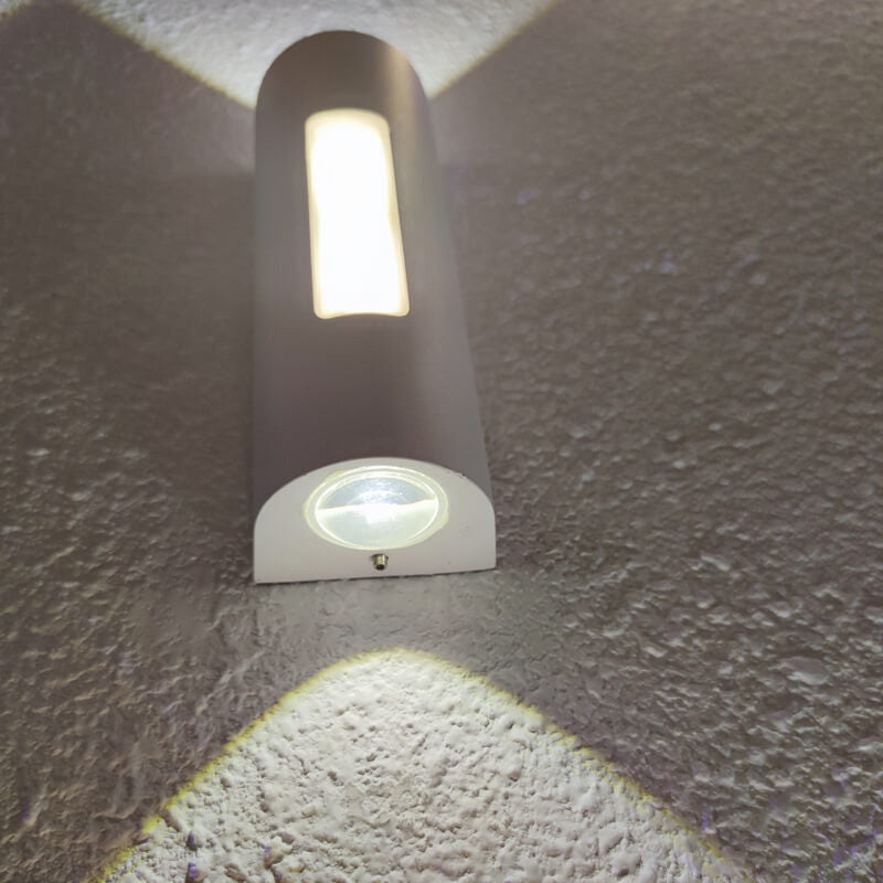 ArtiLux - Moderné LED vonkajšie nástenné svietidlo so z cylindrickým dizajnom