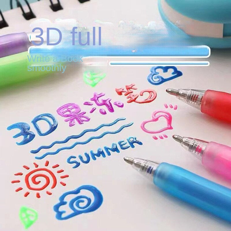 Set di penne gel colorate per design 3D creativi - Set ArtPen 3D