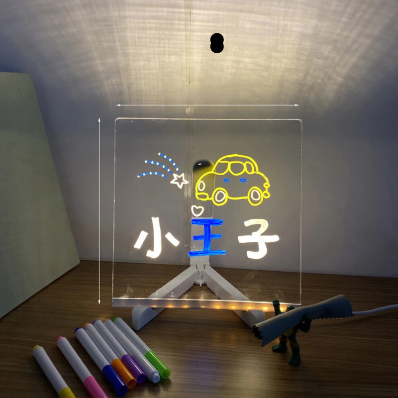DreamNote - Lampada LED multifunzionale per compleanni