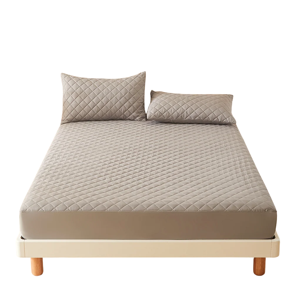 3D vzdušná tkaná hrubá prikrývka na matrac – 100 % nepremokavá, priedušná, pre matrace Queen-Size