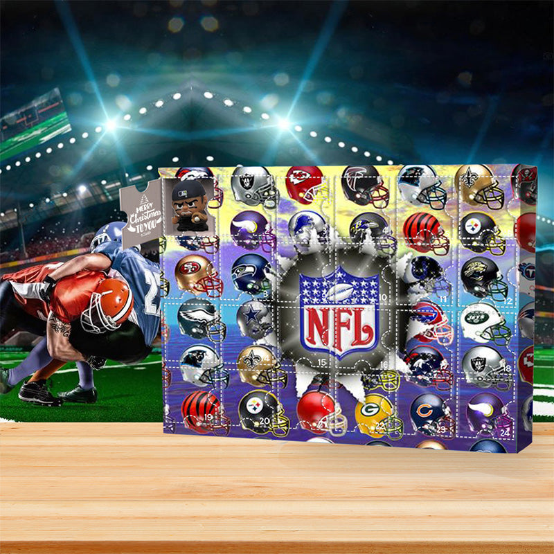 GridironJoy – NFL adventní kalendář s 24 dárky – Vánoce