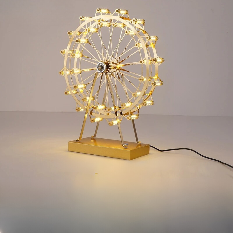 Holland Designer LED Pariserhjul Bordlampe