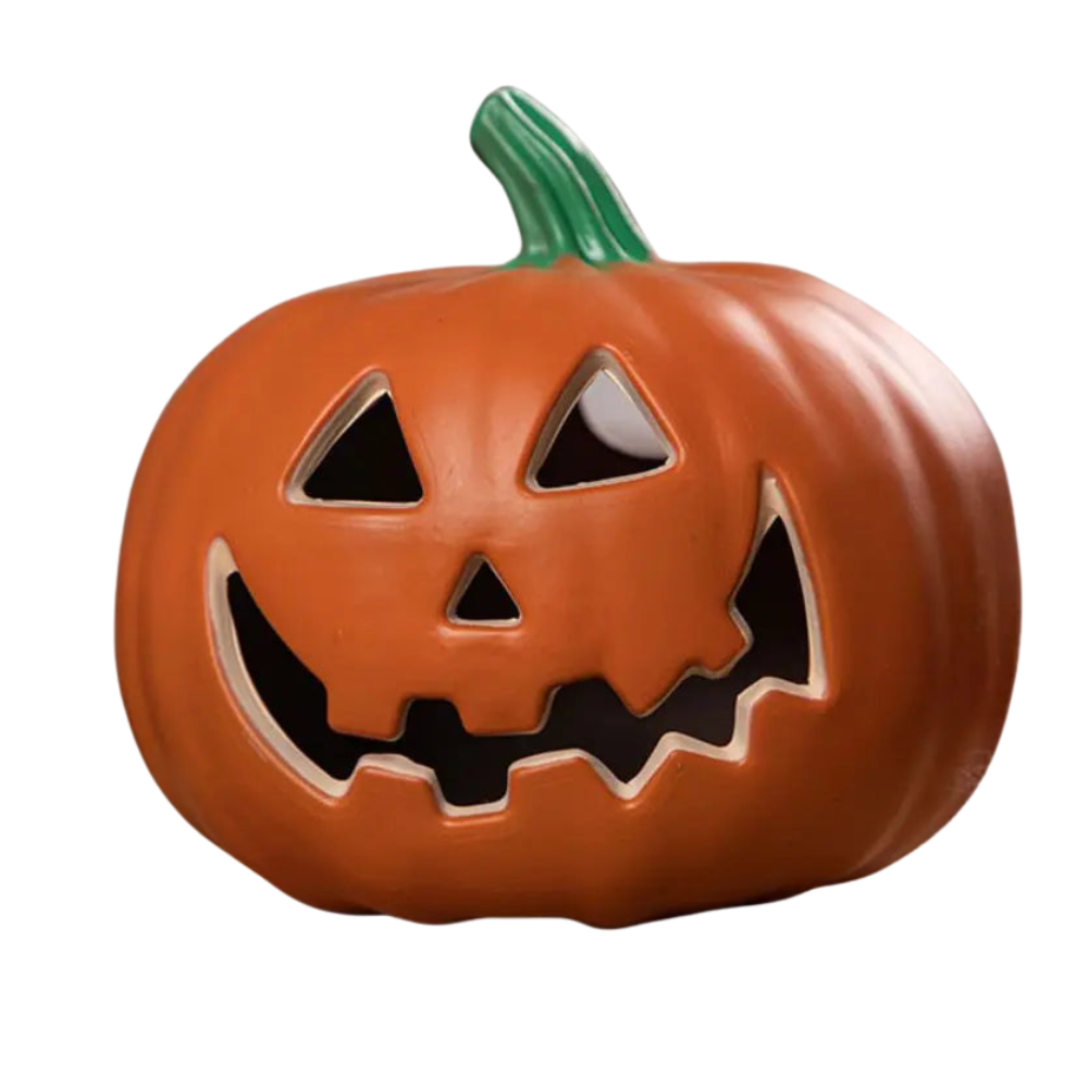 PumpkinGlow – LED dýňová lampa vodotěsná pro venkovní Halloween dekoraci