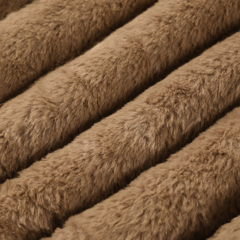 Shonda - Cape en peluche élégante