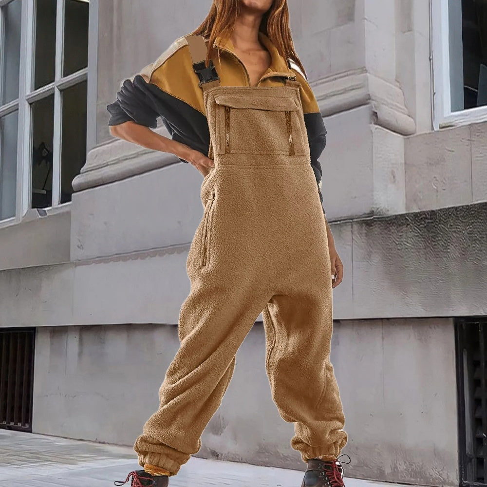 Damen Overall Mit Verstellbaren Trägern | Warm, Bequem & Vielseitig