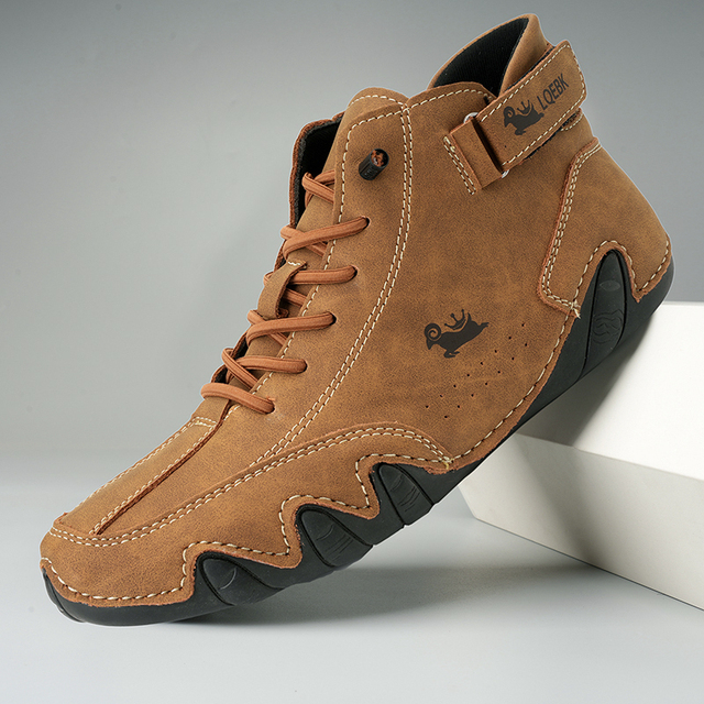 UltraShoe – Leder-Barfußschuhe mit rutschfester Sohle und ultimativem Komfort