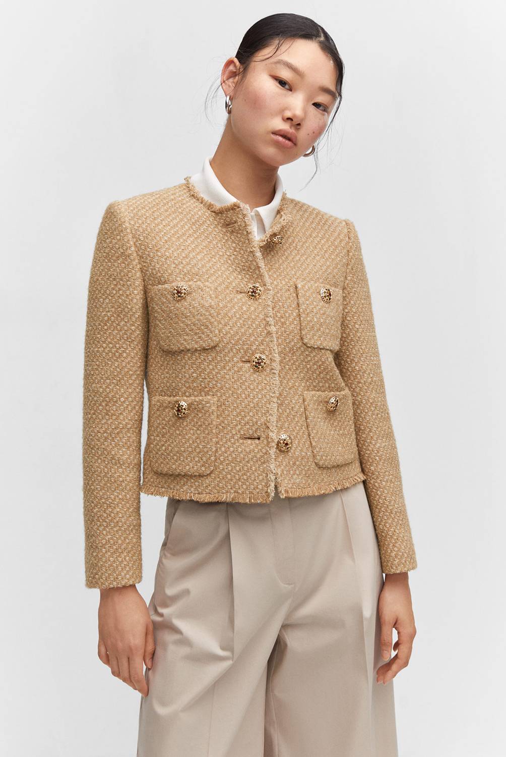 Viviane | Veste et Tweed Courte