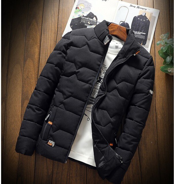 Herren Daunenjacke – Warm, Wetterfest & Leicht Isolierend für Winter