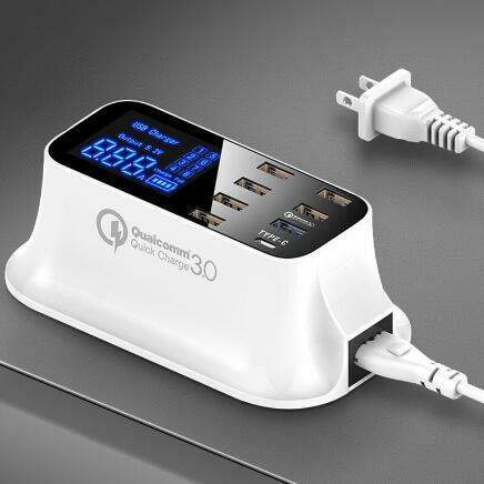 Bolendo Quick Charge 3.0 Slim USB-opladerstation