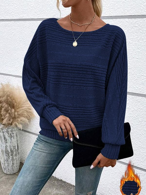 Bolendo Olivia – Elegantný pulóver s netopierími rukávmi